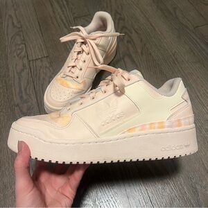 Adidas Originals Forum Bold Her Vegan Platform Shoes Sneakers Blush Pink Size 10